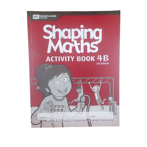 [9789810198961] Marshall Cavendish Shaping Maths Activity Book 4B 3ED