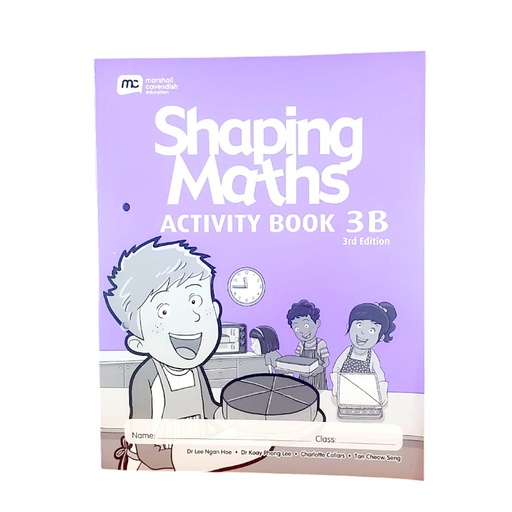 [9789810196257] Marshall Cavendish Shaping Maths Activity Book 3B 3ED
