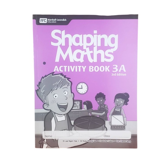 [9789810196240] Marshall Cavendish Shaping Maths Activity Book 3A 3ED