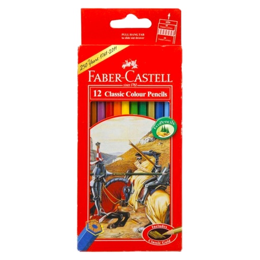 Classic Color Pencils Set - 12 colors - 115852 - Faber-Castell