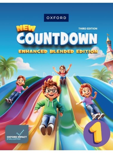 [9786275222316] New Countdown 1 (3rd Edition) Blended Edition