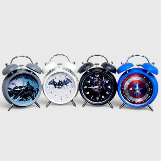 Character Twin Bell Alarm Clock - No.MMZ 668-21