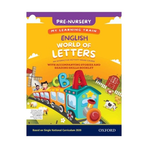 [9780190705213] My Learning Train: World of Letters Pre-Nursery
