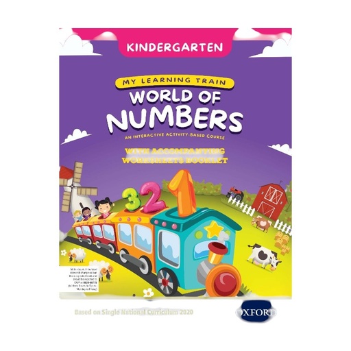 [9780190705299] My Learning Train: World of Numbers Kindergarten
