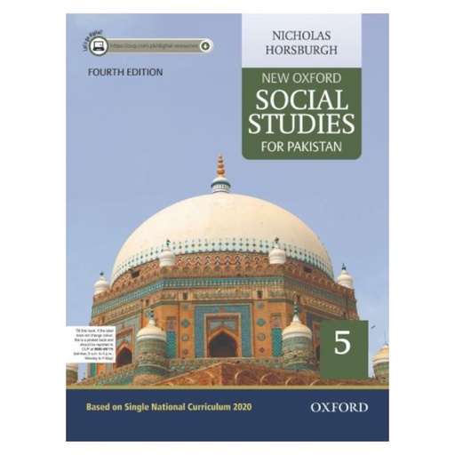 [9780190706999] New Oxford Social Studies for Pakistan Book 5 SNC