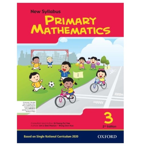 [9780190709679] New Syllabus Primary Mathematics Book 3