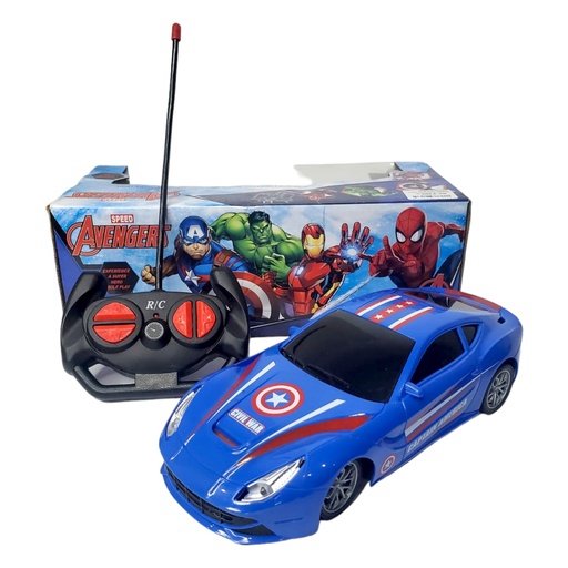 Speed Avengers Hero's Racing R/C Car - Blue - No. YQ047-2