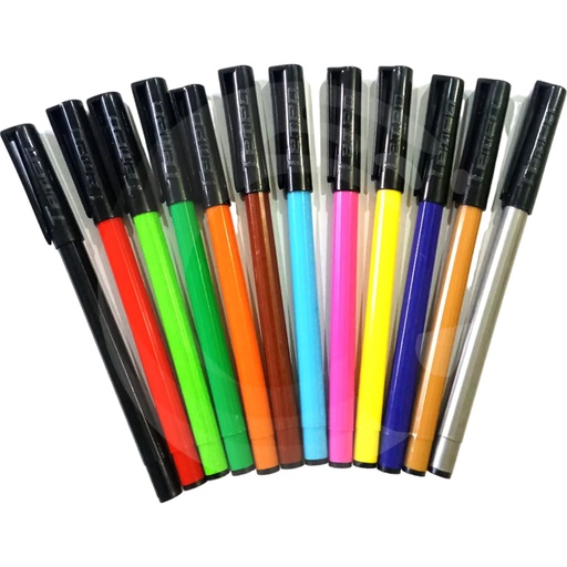 Tempo 10 Fiber Tip Coloring Markers