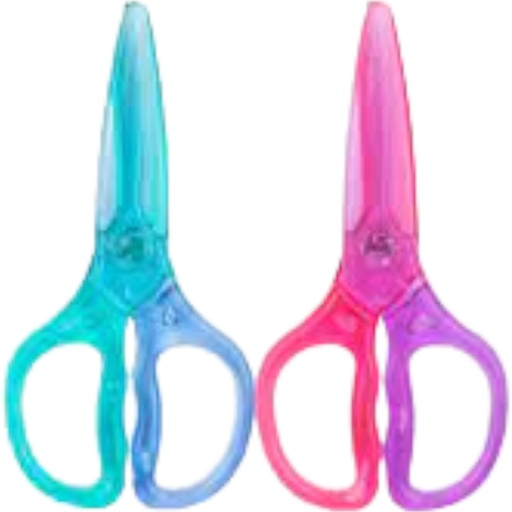 [6921734924520] Deli Comiko Safety Scissor - No. 6067 - Assorted Colors