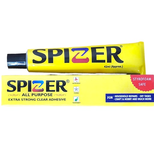 [8966000036642] Spizer All Purpose Glue Tube - 42ml