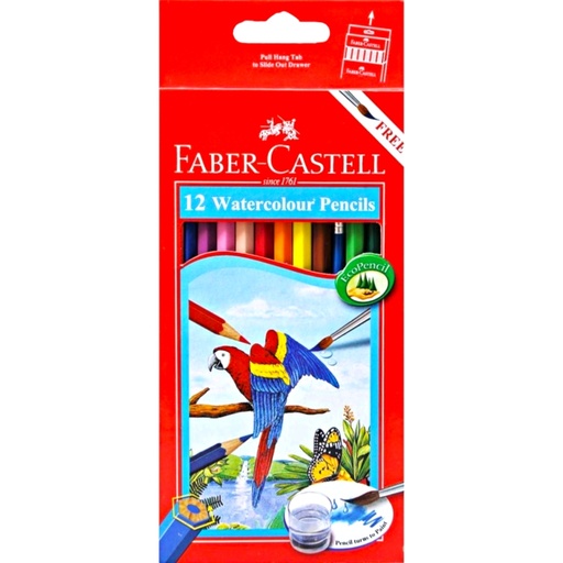 [4005401144625] Water Colour Pencils 12 Pcs - No.114462 - Faber-Castell