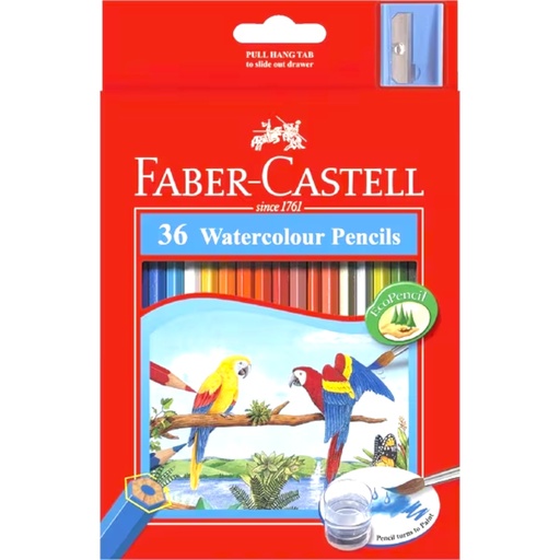 [4005401144663] Water Colour Pencils 36 Pcs -  No.114466  - Faber-Castell
