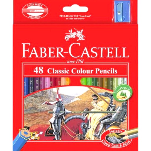 [4005401158585] Classic Color Pencils Set - 48 colors - 115858 - Faber-Castell
