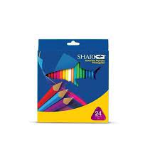 [5874689471162] 24 Colour Pencil - Shark