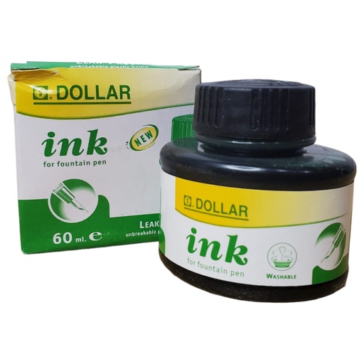 Ink Pot - Green - 60ml - Dollar