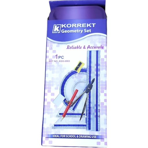 [6931100502184] Geometry Set - KGS-6003 - Korrekt