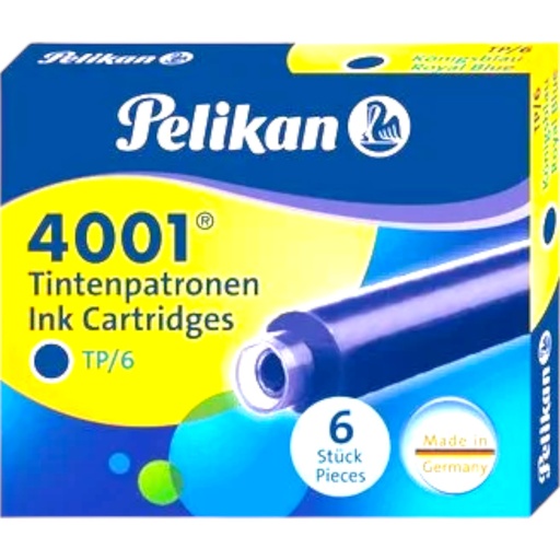 [4012700301178] Ink Cartridges - Blue - 4001 - Pelikan
