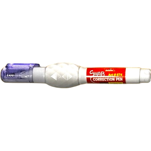 [8964463202598] Swab Correction Pen / Whito - No. 674 - Bahadur