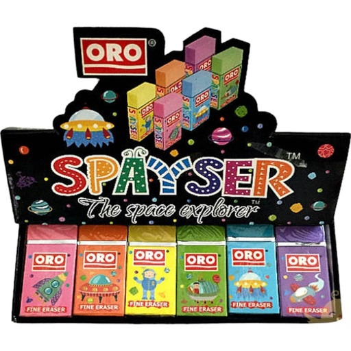 [736211120069] Spayser Eraser - No. 2013 - ORO