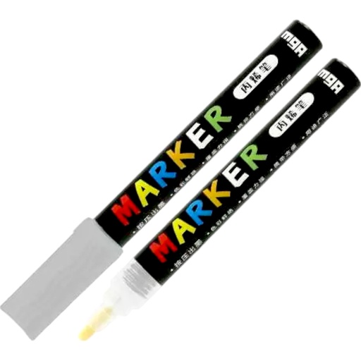 [6931747144624] Acrylic Marker - 2mm - Silver - No. S110 - M&G
