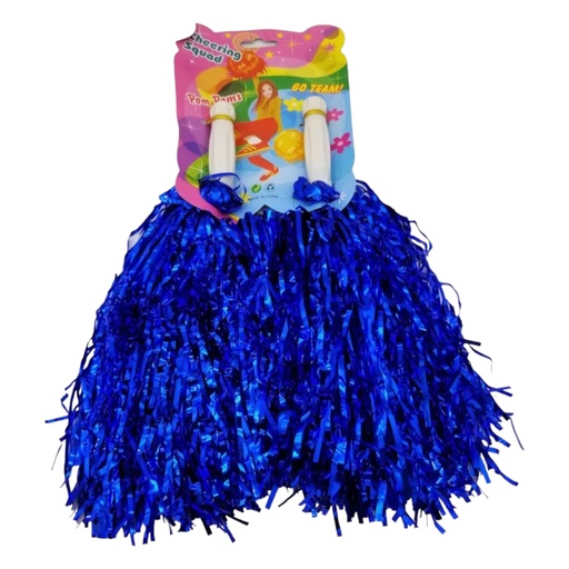 Dancing Pom Pom - Blue - Cheering Squad