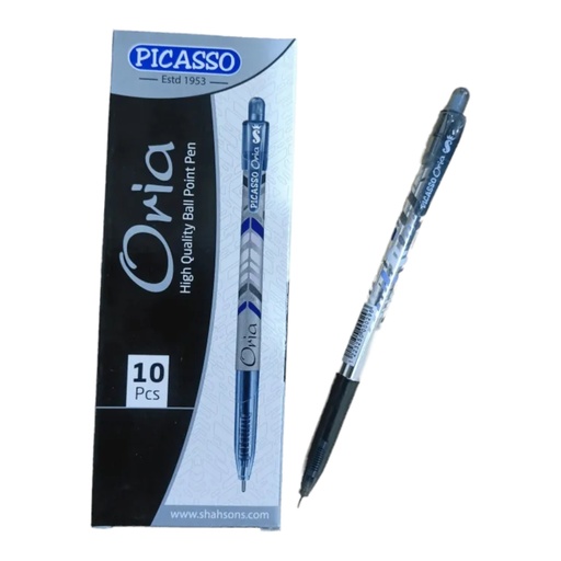 [1223250001521] Picasso Oria Ball Pen - Black - 1Pcs - No.P006 - CB
