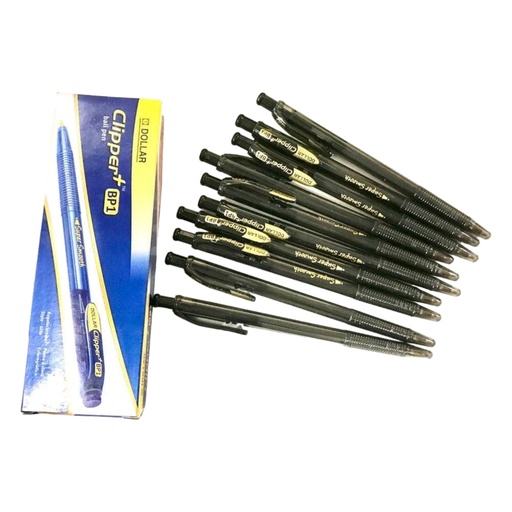 Dollar Clipper BP-1 Ball Pen - Black - 1 Pcs - No. BPCL S