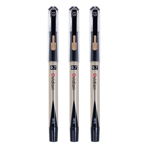 [6947503760090] M&G Ovidian Gel Pen - Black - 1 Pcs - 0.7mm - No. AGP11571