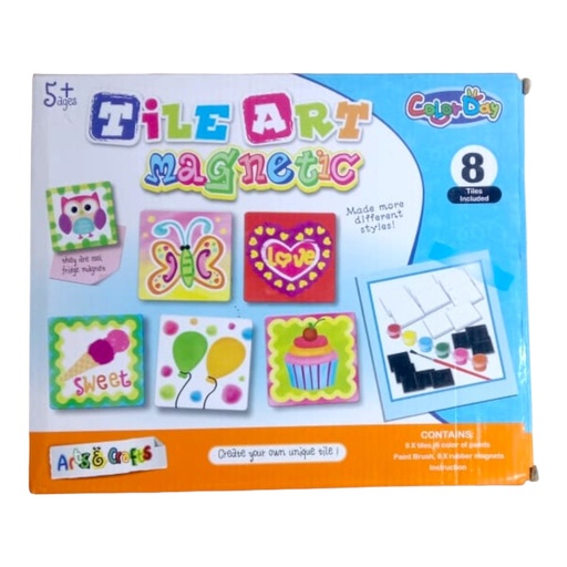 Tile Art Magnetic Colour Set - No. 8104 - ColorDay