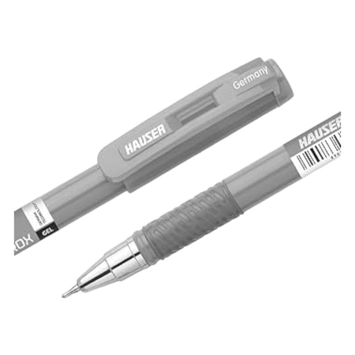 Hauser Dream Gel Pen - Silver - 1 Pcs - No. H6062S