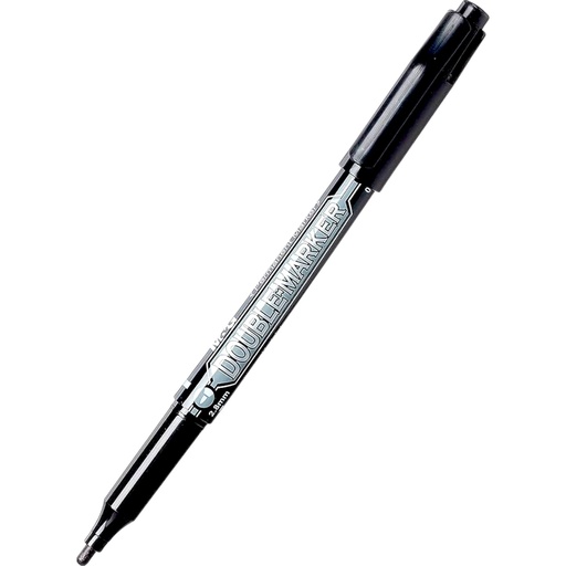 M&G 2 in 1 Double Marker - Black - 1 Pcs - No. APM29304