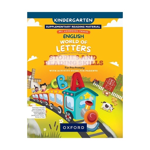 [9780190705411] My Learning Train: World of Letters Kindergarten Stories and Reading Skills