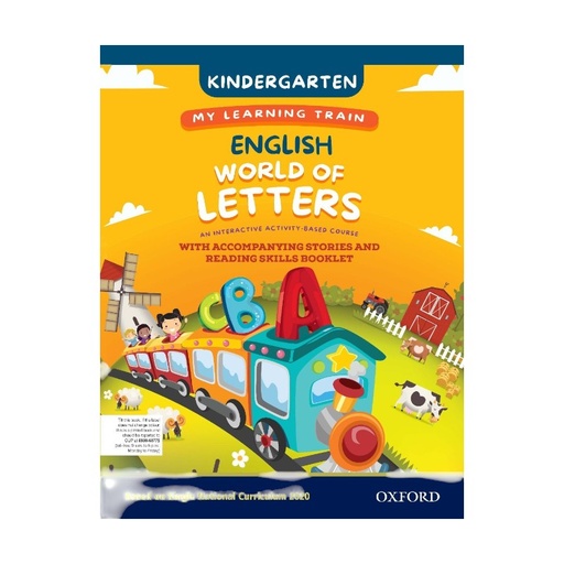 [9780190705237] My Learning Train: World of Letters Kindergarten