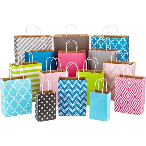 [A770818256001A] Gift Paper Fancy Bag Medium - 11x12 - KS