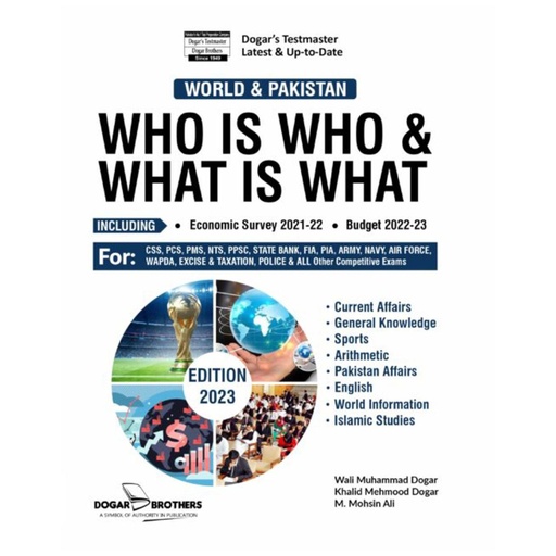 Who is Who & What is What (Edition: 2024) - Dogar Brothers