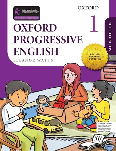 [9780190701925] Oxford Progressive English Book 1 2Ed