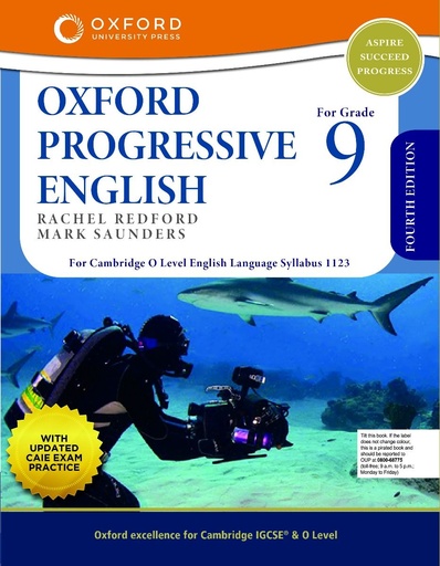 [9789697342617] Oxford Progressive English Book 9 4Ed
