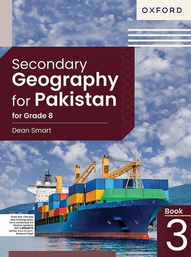 [9789697343188] Secondary Geography For Pakistan Book 3