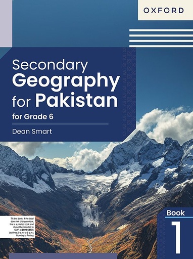 [9789697343164] Secondary Geography For Pakistan Book 1