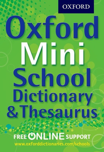 [9780192756978] Oxf Mini School Dict & Thesaurus 2012