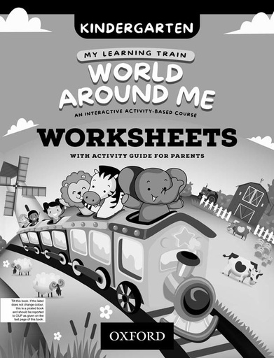 [9780190701246] Mlt: World Around Me Kg Worksheets