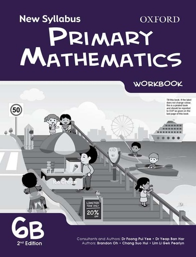 [9780190701611] New Syllabus Primary Mathematics Wb 6B 2E