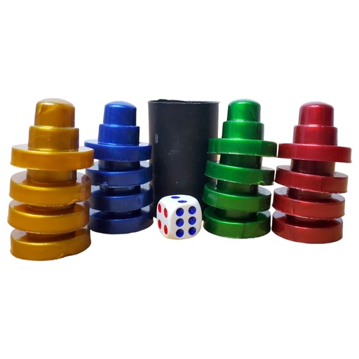 Ludo Dice and Tokens