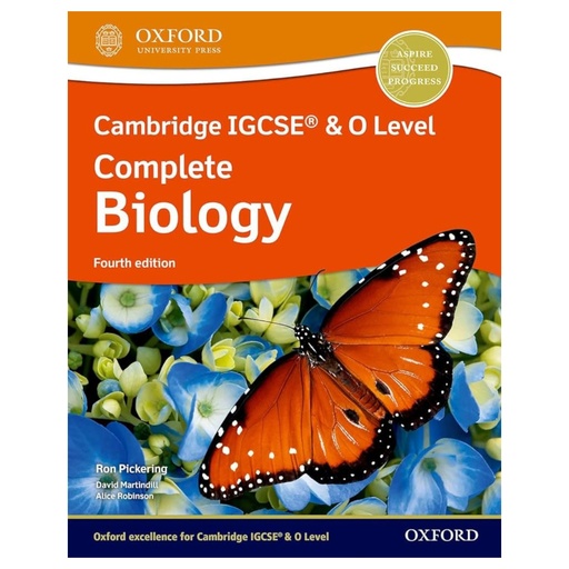 [9781382005760] NEW Cambridge IGCSE & O Level Complete Biology Student Book (Fourth Edition)