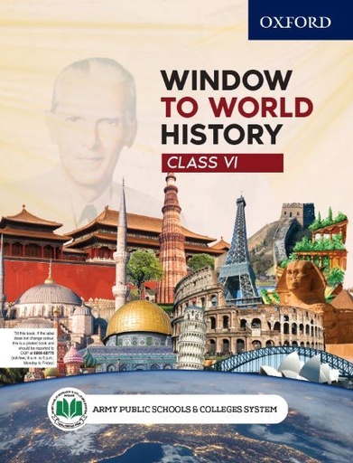 [9780190702847] Window to World History book - 6