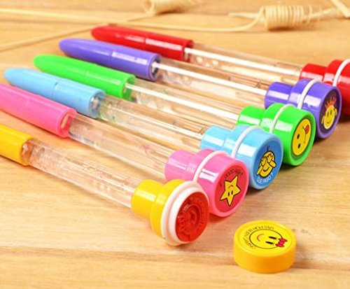 Stamp Bubble Pen - Assorted Colors