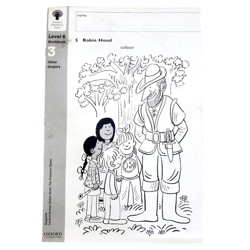 [9780199161652] Oxford Reading Tree: Level 6: Workbook 3: Robin Hood