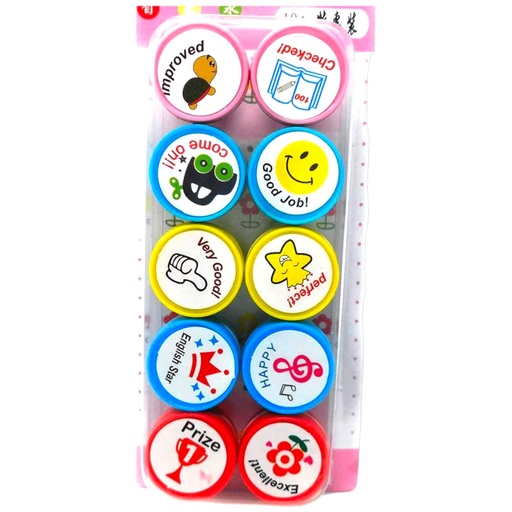 Wording Stamp Set - Pack Of 10 Stamp - No. RY1603