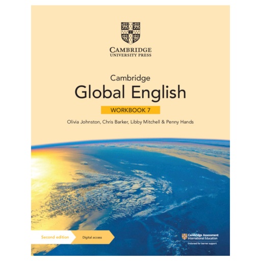 [9781108963701] Cambridge Global English Workbook 7 With Digital Access (1 Year) 2Ed - Low Price Edition
