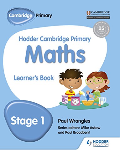 [9781471884313] Hodder Cambridge Primary Mathematics Stage 1 Learner'S Book